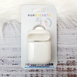 Popsockets Airpod Holder and Popchain Combo White